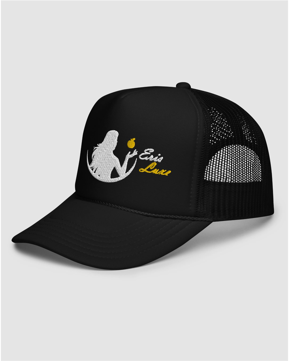 Golden Apple Eris Premium Trucker Hat  - Black