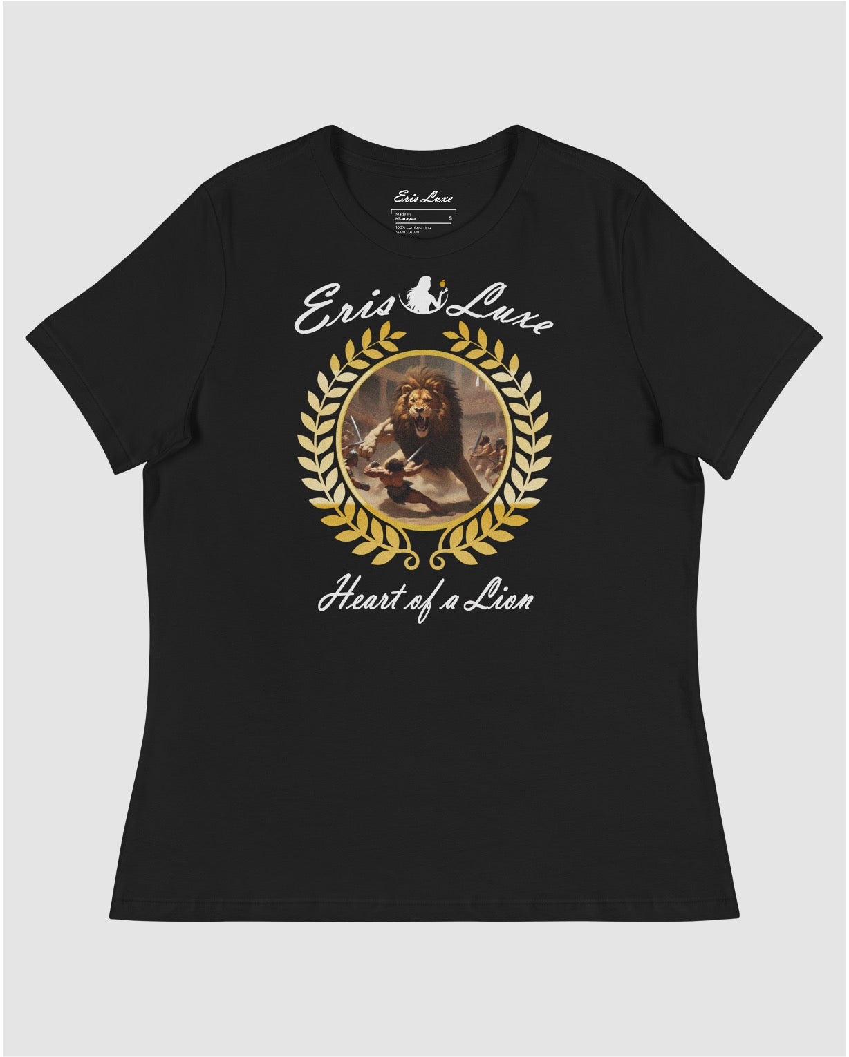 Heart of a Lion Premium Tee - Black