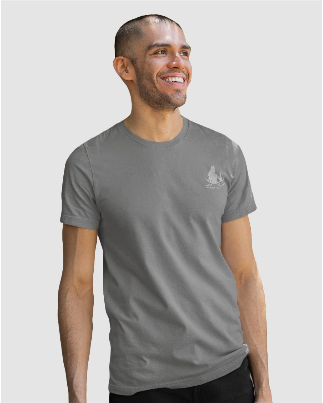 Eris Luxe Premium Tee - Carbon Grey