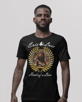 Heart of a Lion Premium Tee - Black