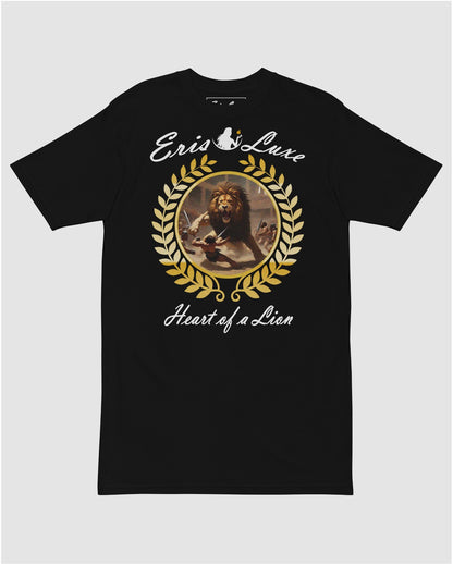 Heart of a Lion Premium Tee - Black