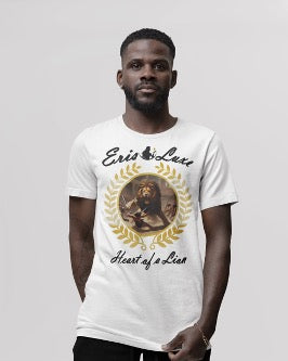 Heart of a Lion Premium Tee - White