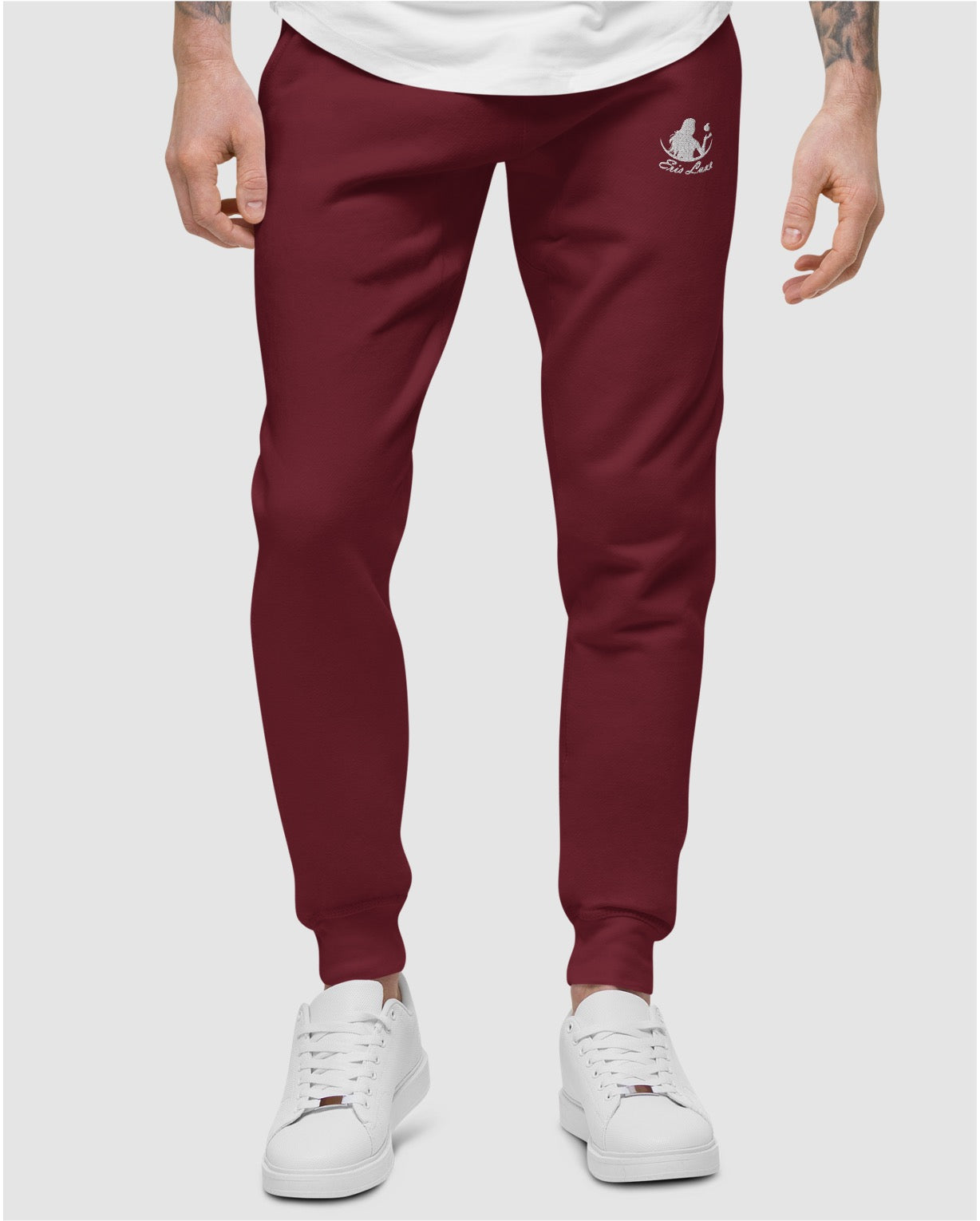 Eris Luxe Premium Joggers - Maroon