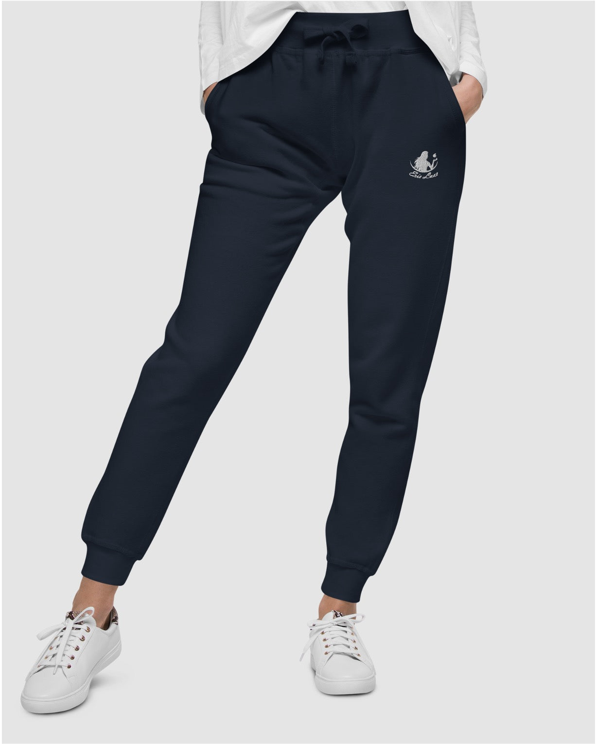 Eris Luxe Premium Joggers - Navy