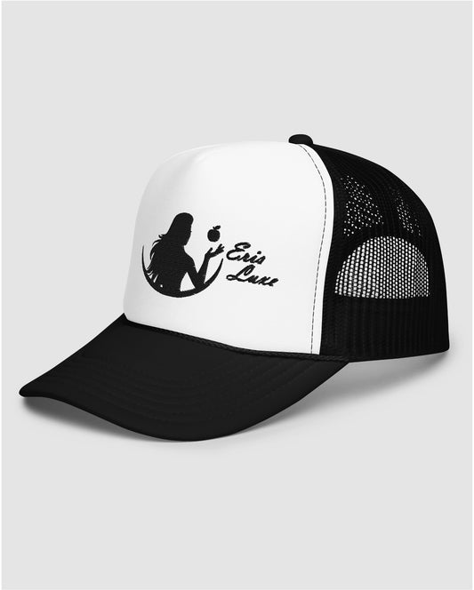 Eris Premium Trucker Hat - White/Black