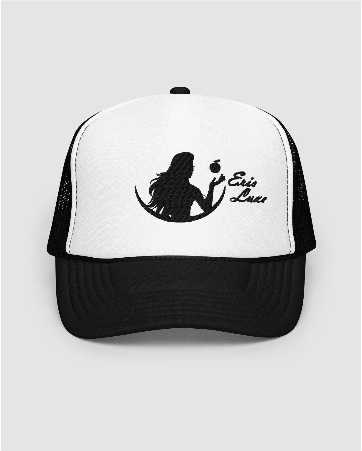 Eris Premium Trucker Hat - White/Black