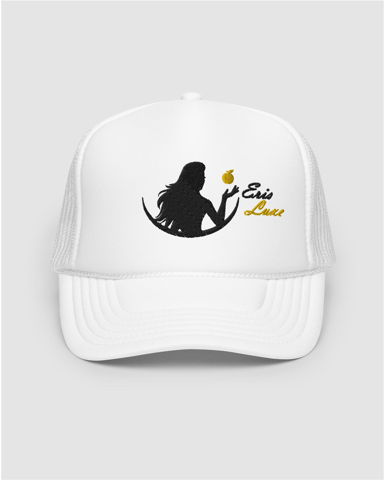 Golden Apple Eris Premium Trucker Hat - White