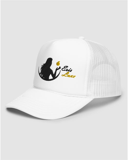 Golden Apple Eris Premium Trucker Hat - White